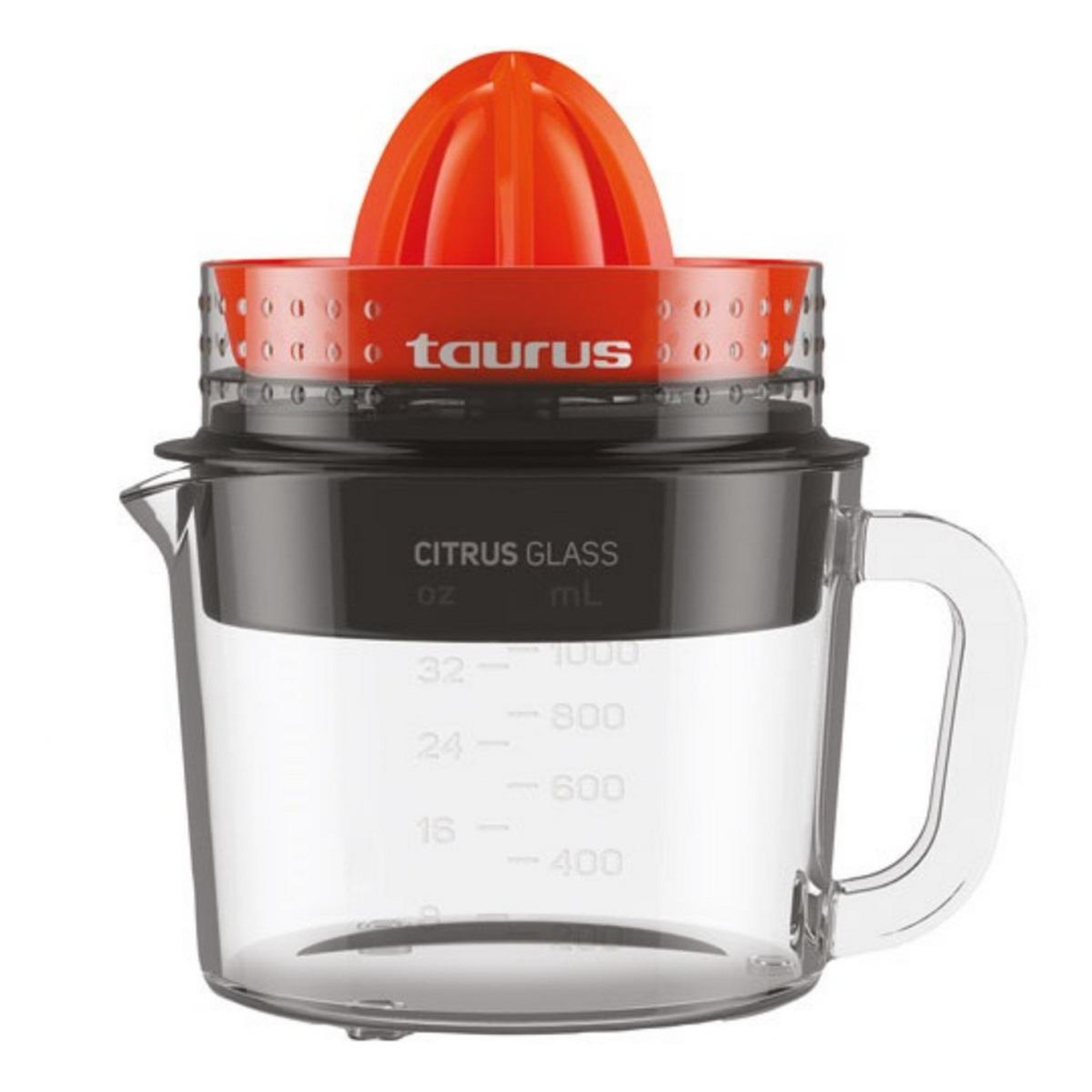 Taurus Presse-agrumes 30w transparent, noir et orange - 924254000