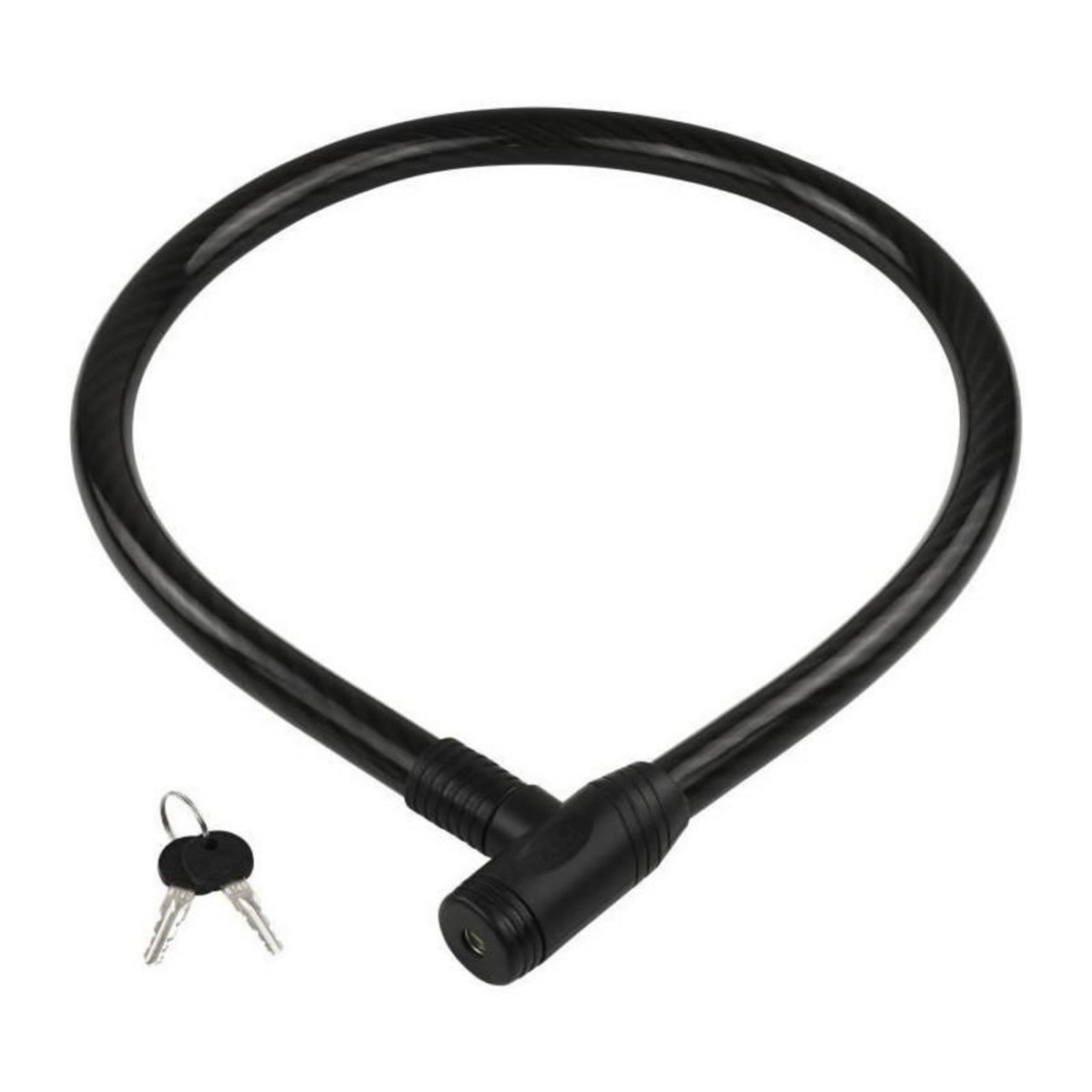 BURG WACHTER Antivol vélo - BURG WACHTER - 570 120 - Clé, acier 25 mm, gaine en PVC