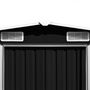 Voir la diapositive 5 : VIDAXL Abri de jardin Anthracite 257x990x181 cm Acier galvanise
