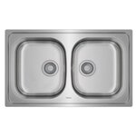 TEKA Évier double Teka Universe 115040007 80 cm