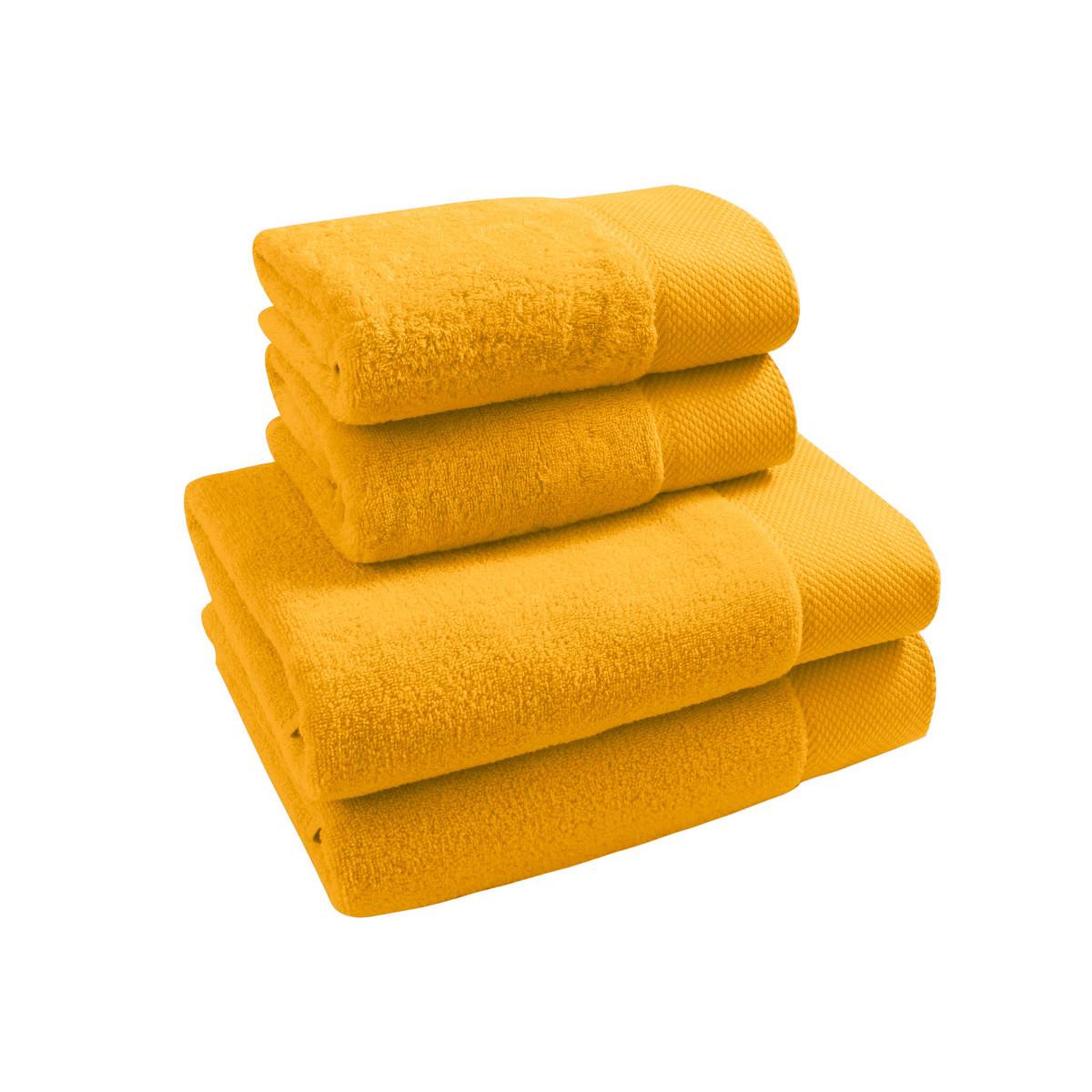 Voir la diapositive 2 : Sensei Maison Ensemble de bain 4 pièces Zéro Twist SENSOFT (2 draps de bain + 2 serviettes)