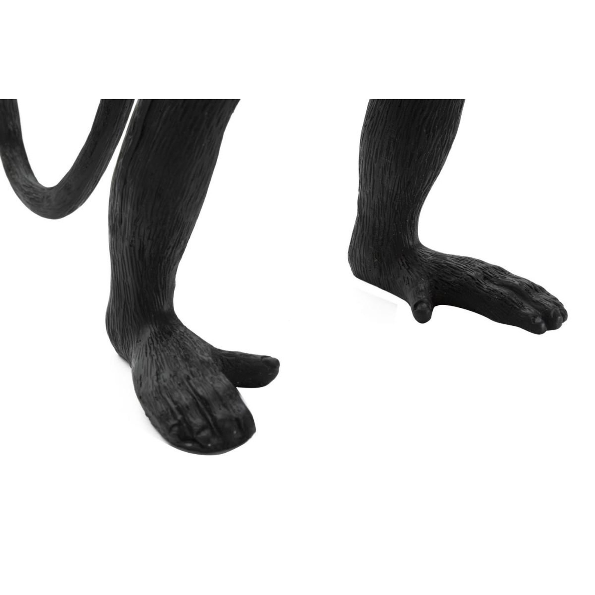 Voir la diapositive 6 : Paris Prix Lampe à poser en résine  singe  55cm noir
