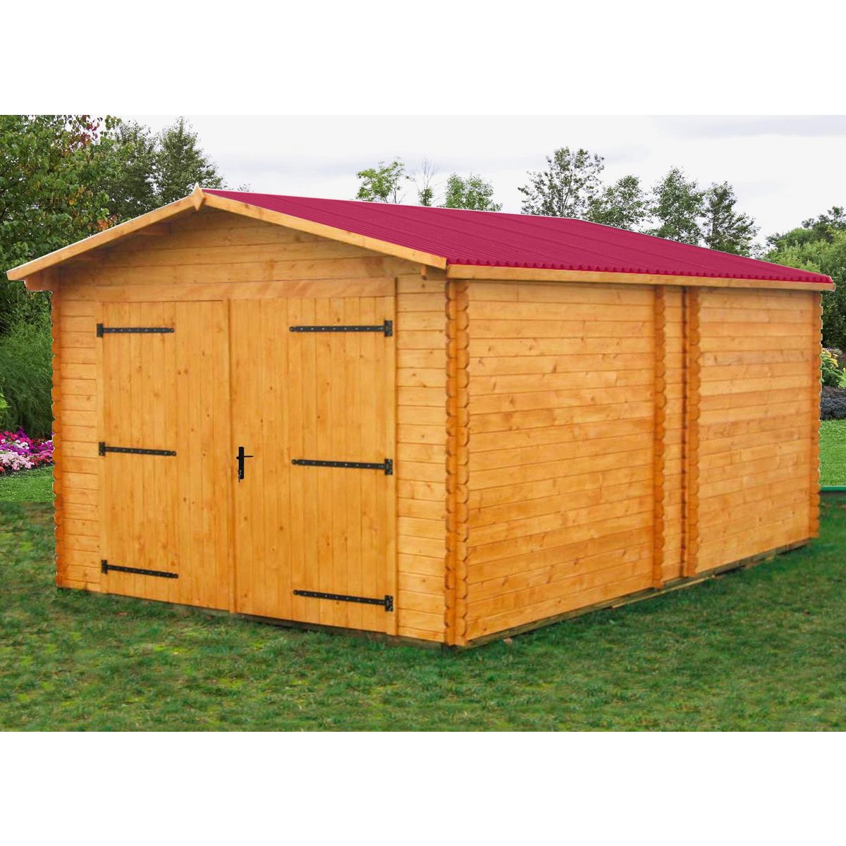 Garage - Bois - 17,19m² - AUTUN