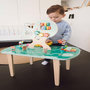 Voir la diapositive 3 : One Two Fun Table d'activité en bois 