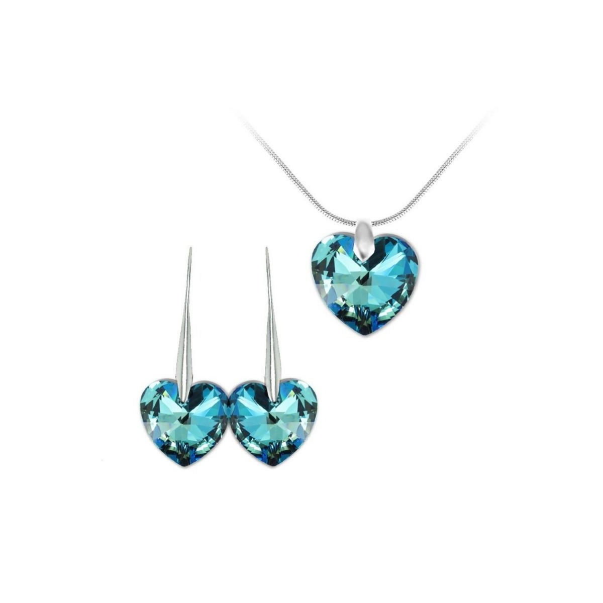 SC CRYSTAL Parure cœur par SC Crystal®