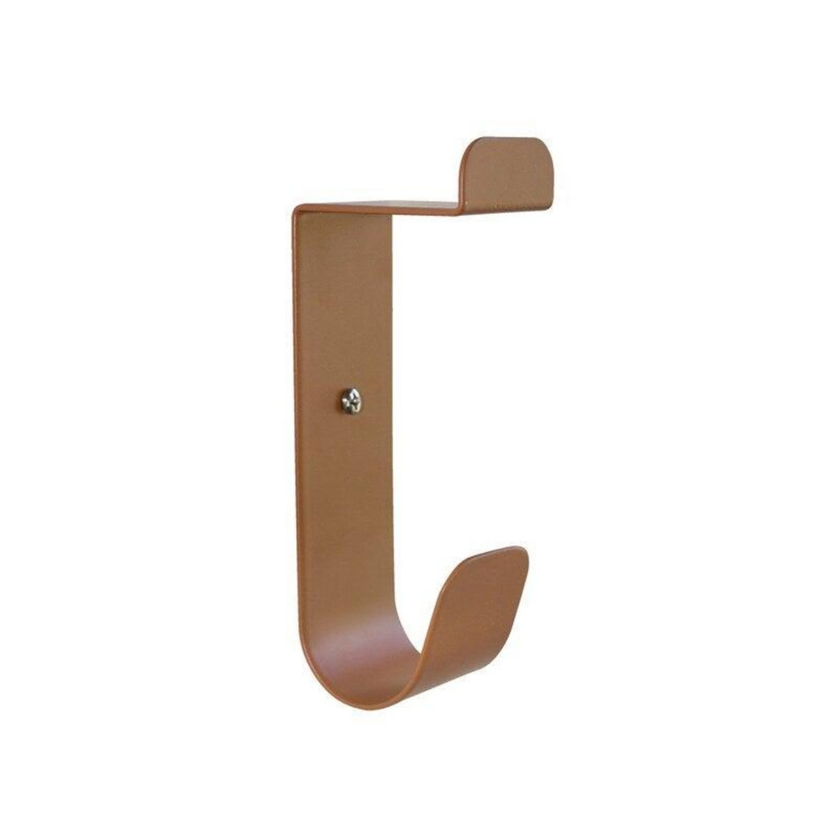 CENTRALE BRICO Crochet pour salle de bains à visser double Basic terracotta