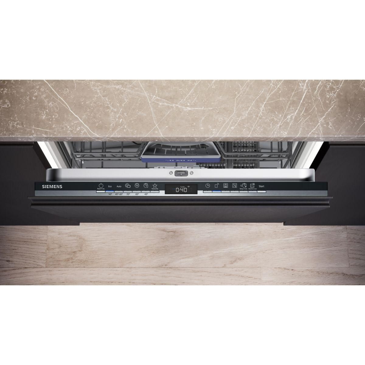 Siemens Lave vaisselle encastrable SN73HX10TE, iQ300, varioSpeed Plus