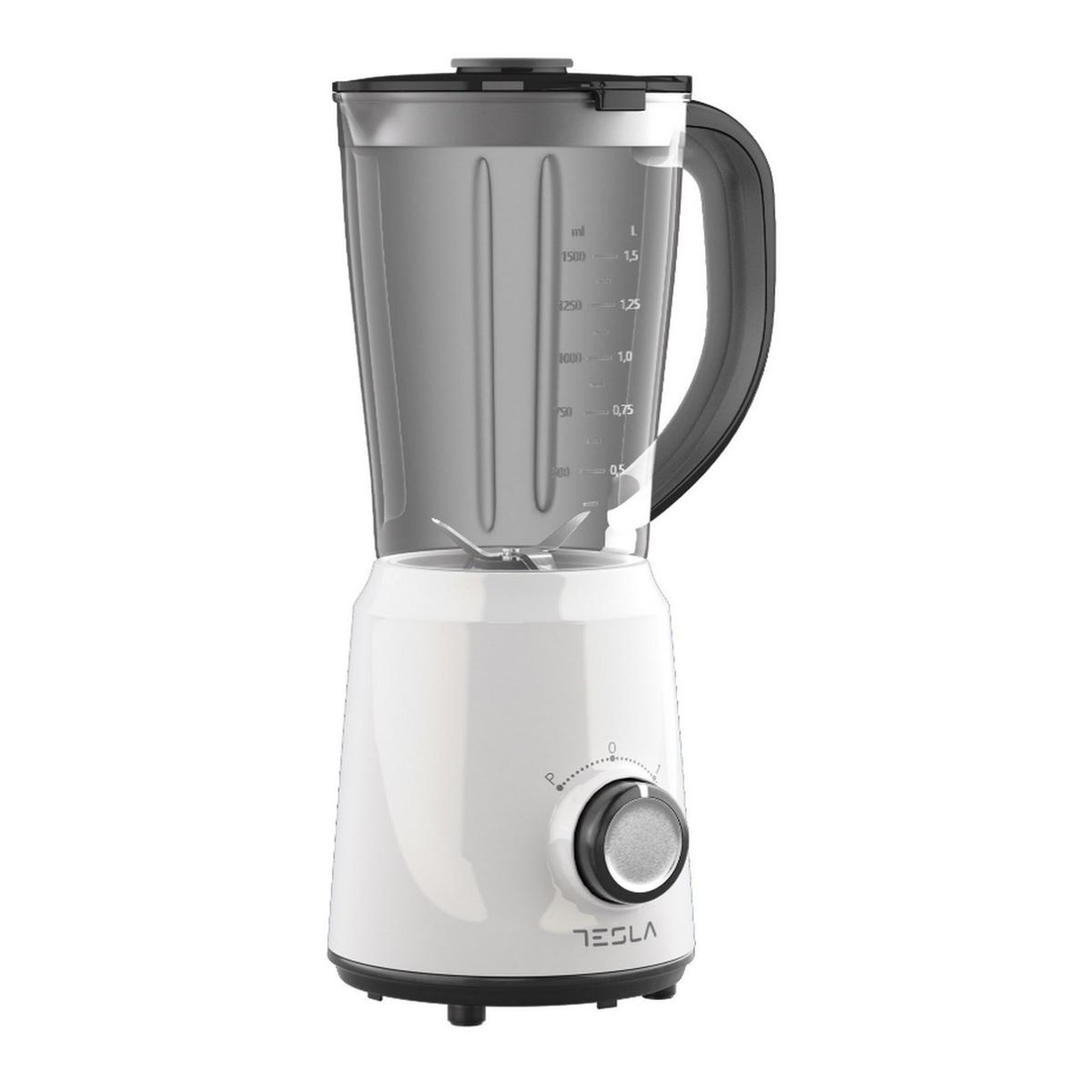 Voir la diapositive 2 : TESLA Blender 1.5l 500w blanc - BL201W