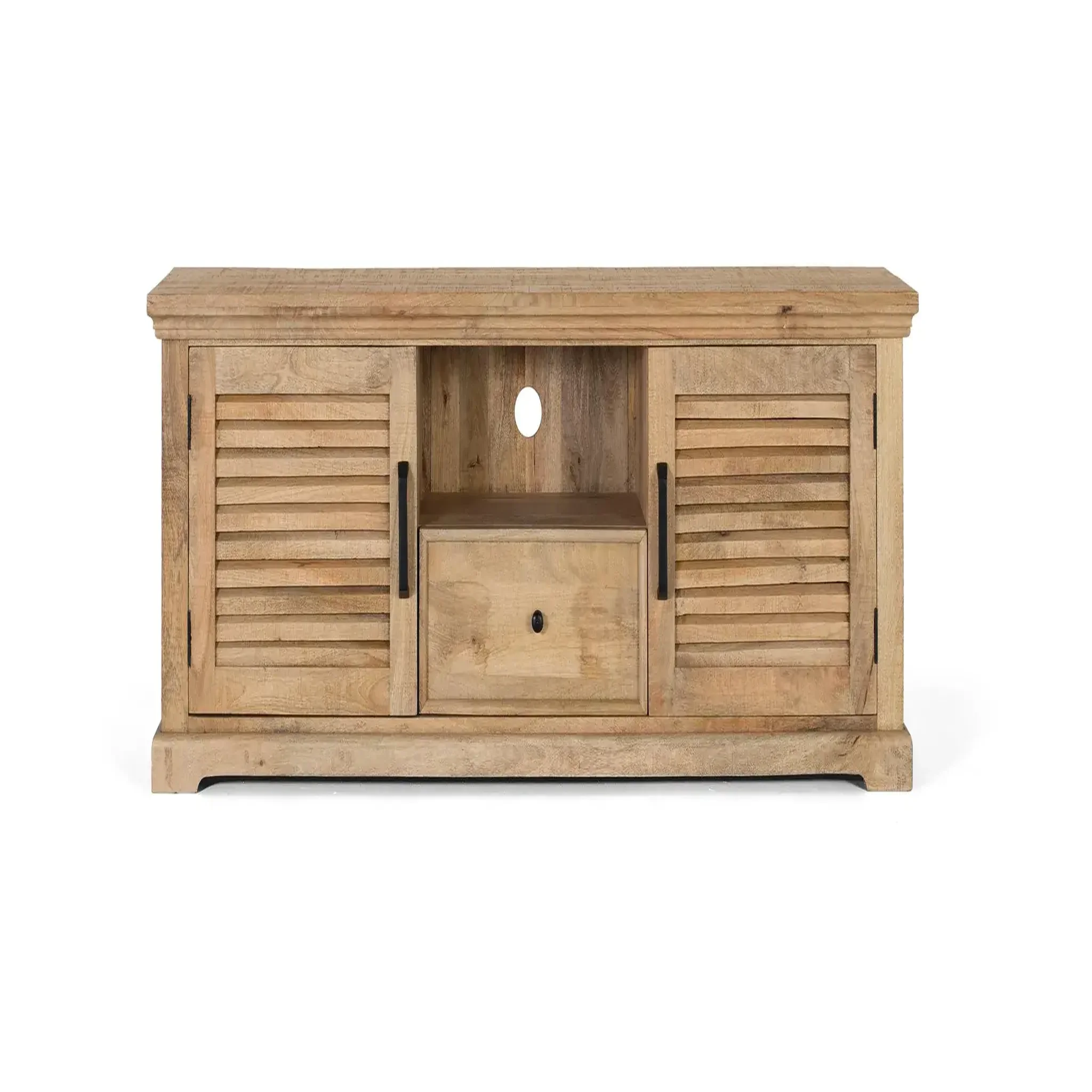 GINER Y COLOMER SL Meuble tv en bois de manguier 170 cm style rustique contemporain