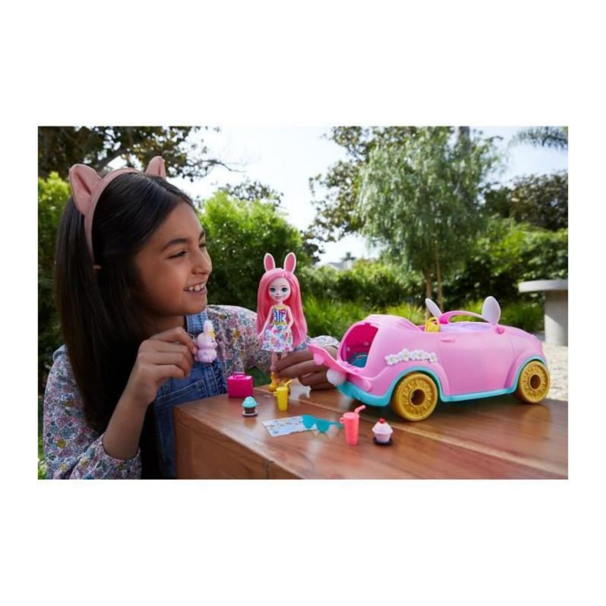 ENCHANTIMALS Enchantimals - Lapin Mobile - Poupee