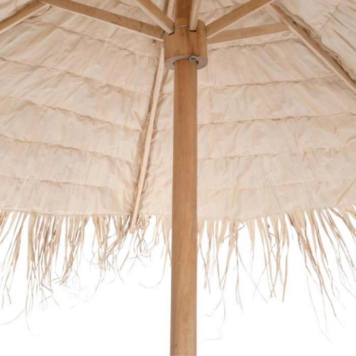 Paris Prix Parasol en Bois  Paille  290cm Naturel