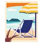 Voir la diapositive 2 : RAVENSBURGER CreArt - 24x30 cm Peinture par numeros pour se detendre sur la Plage