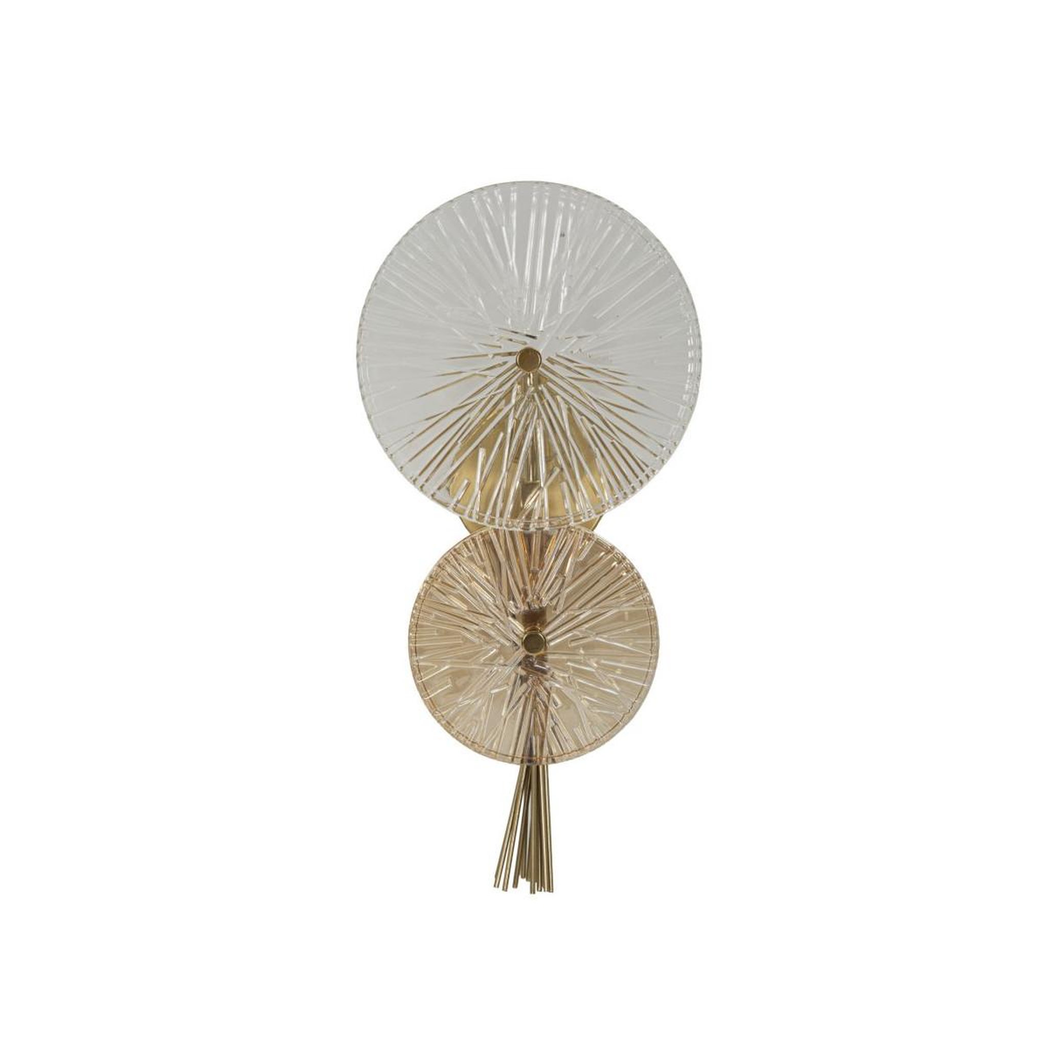 Paris Prix Applique Murale en Verre  Sunrise  41cm Or