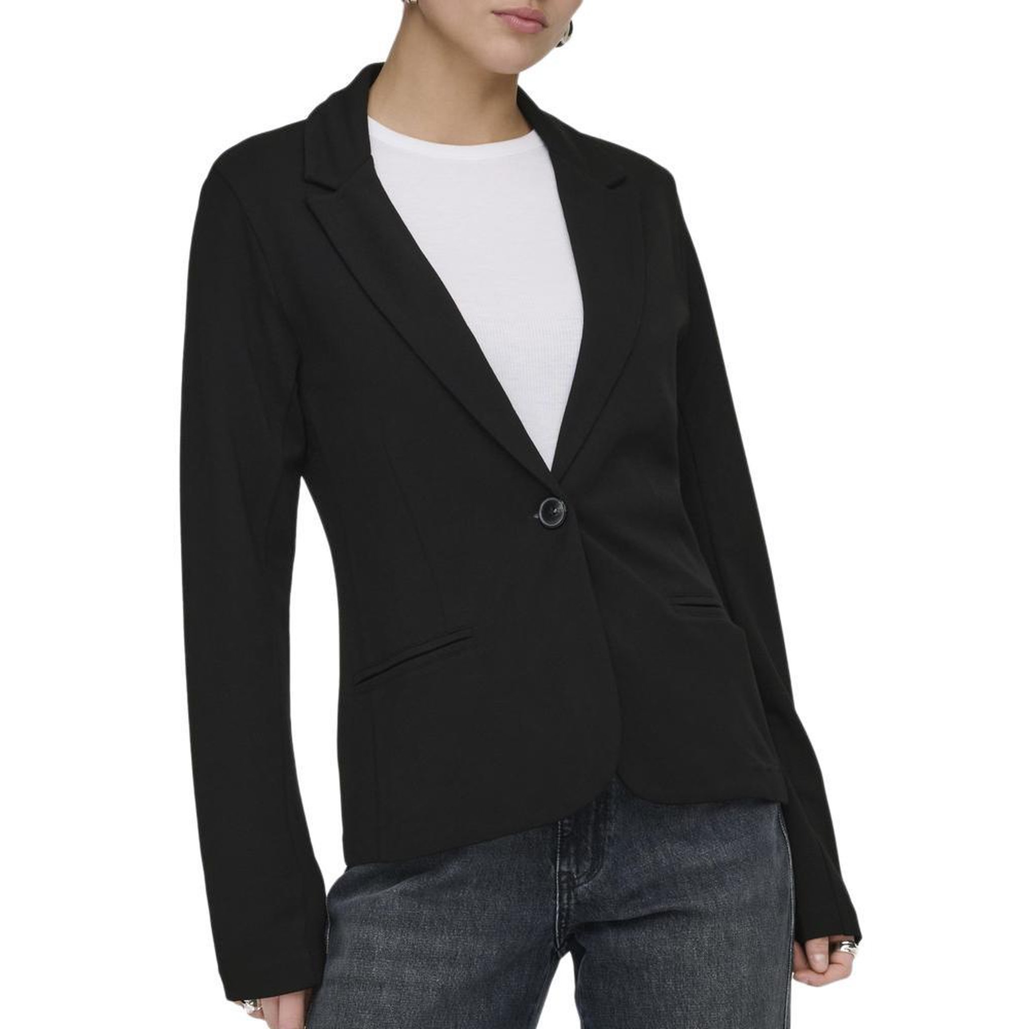 JACQUELINE DE YONG Blazer Noir Femme JDY New & Pretty. Coloris disponibles : Noir