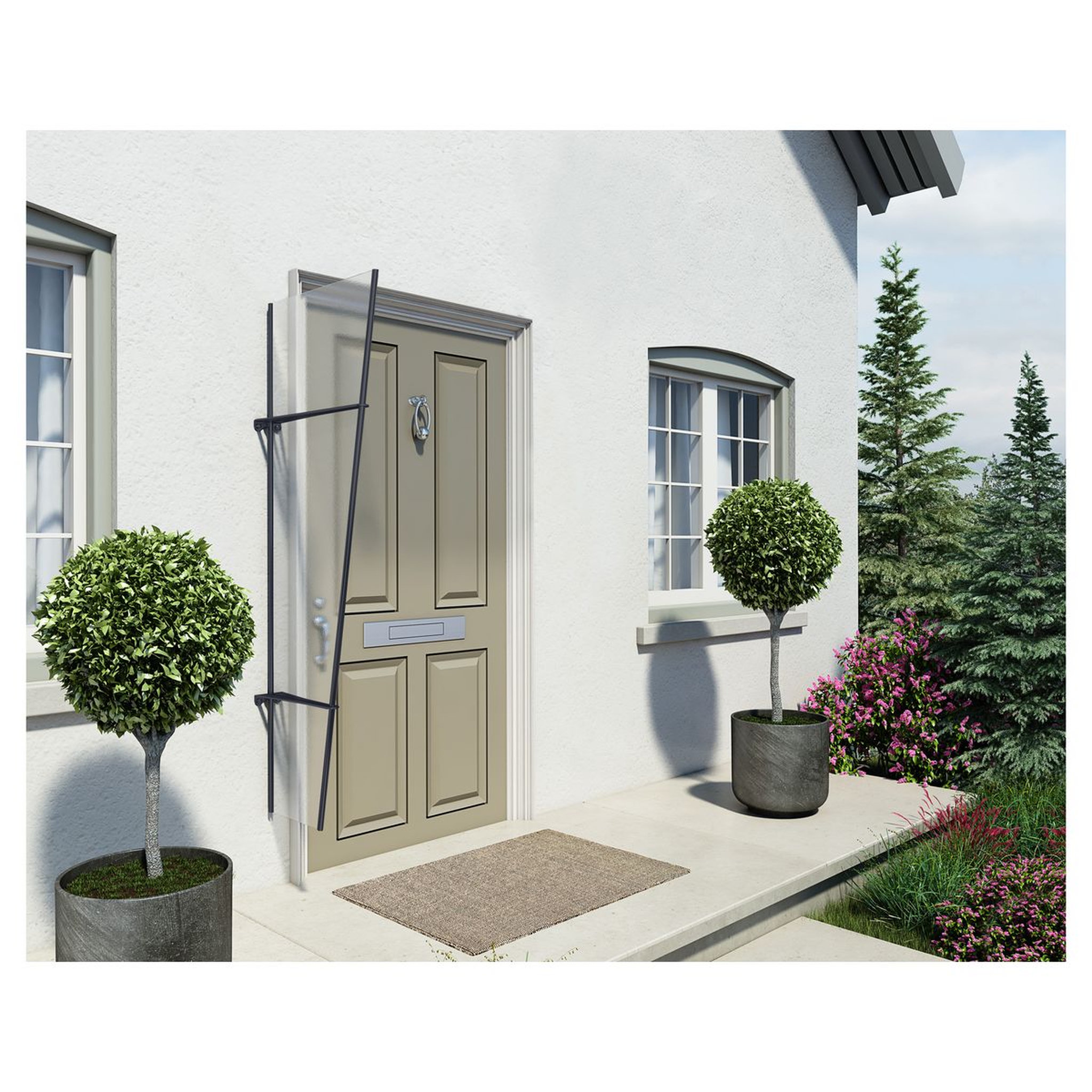 Voir la diapositive 1 : Canopia by PALRAM Marquise PEGASUS 620 Gris anthracite
