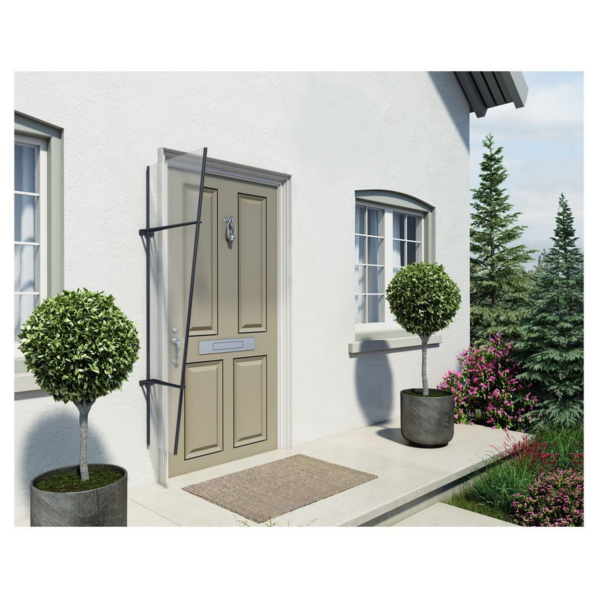 Canopia by PALRAM Marquise PEGASUS 620 Gris anthracite