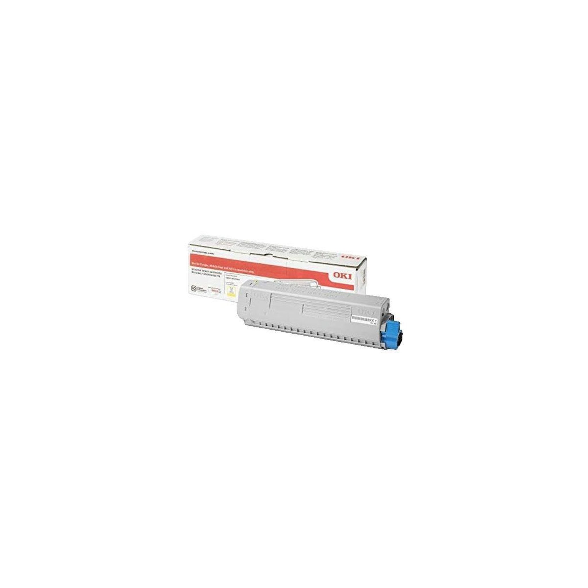 Voir la diapositive 2 : Oki Cartouche de toner original OKI 47095701 jaune