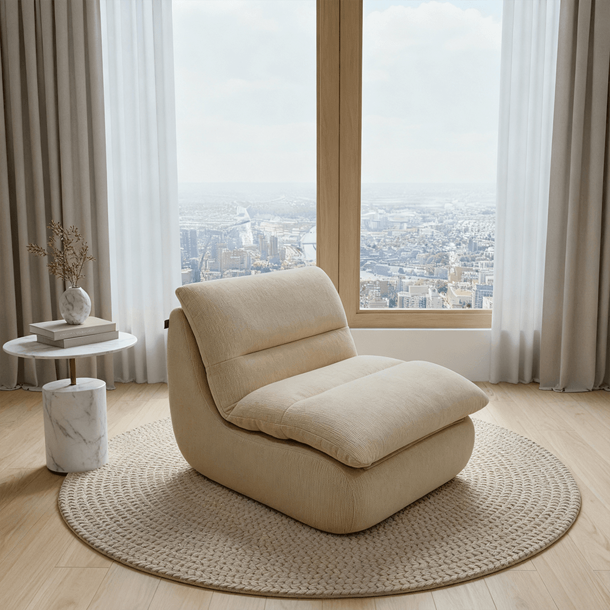 Voir la diapositive 4 : COCO LIVING Coco Living Fauteuil Nuvia