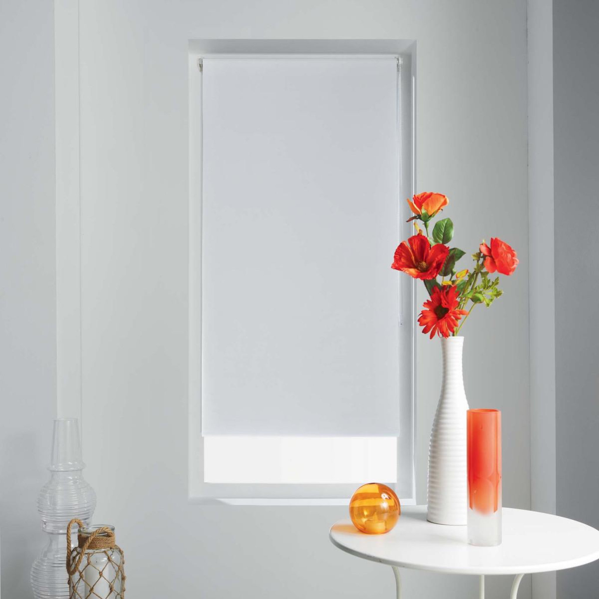 Douceur d'Intérieur Store enrouleur occultant  occult  90x180cm blanc