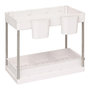 Voir la diapositive 1 : FIVE Organiseur Coulissant 2 Niveaux  Placards  40cm Beige