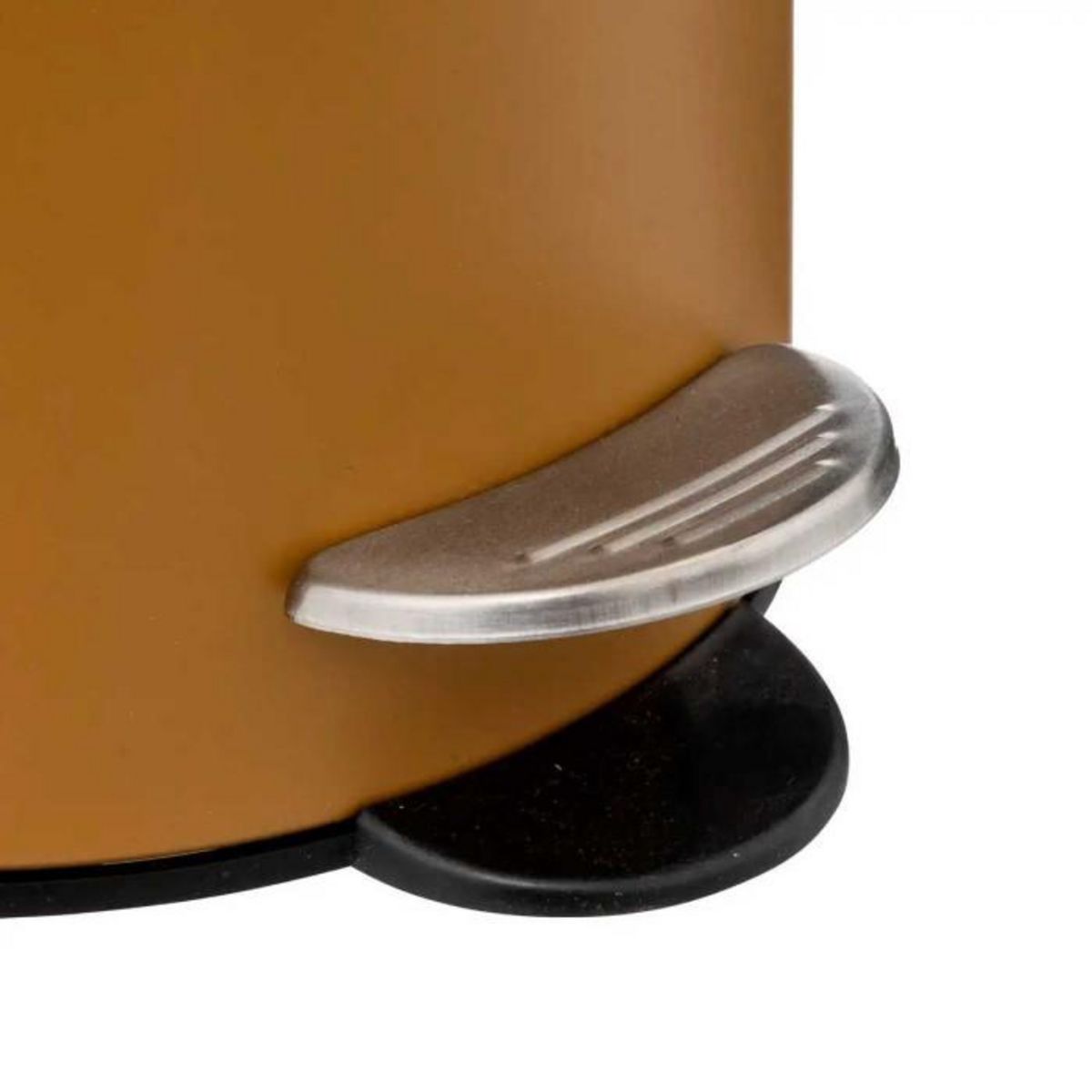 FIVE Poubelle à Pédale  Softclose  3L Marron Tabac