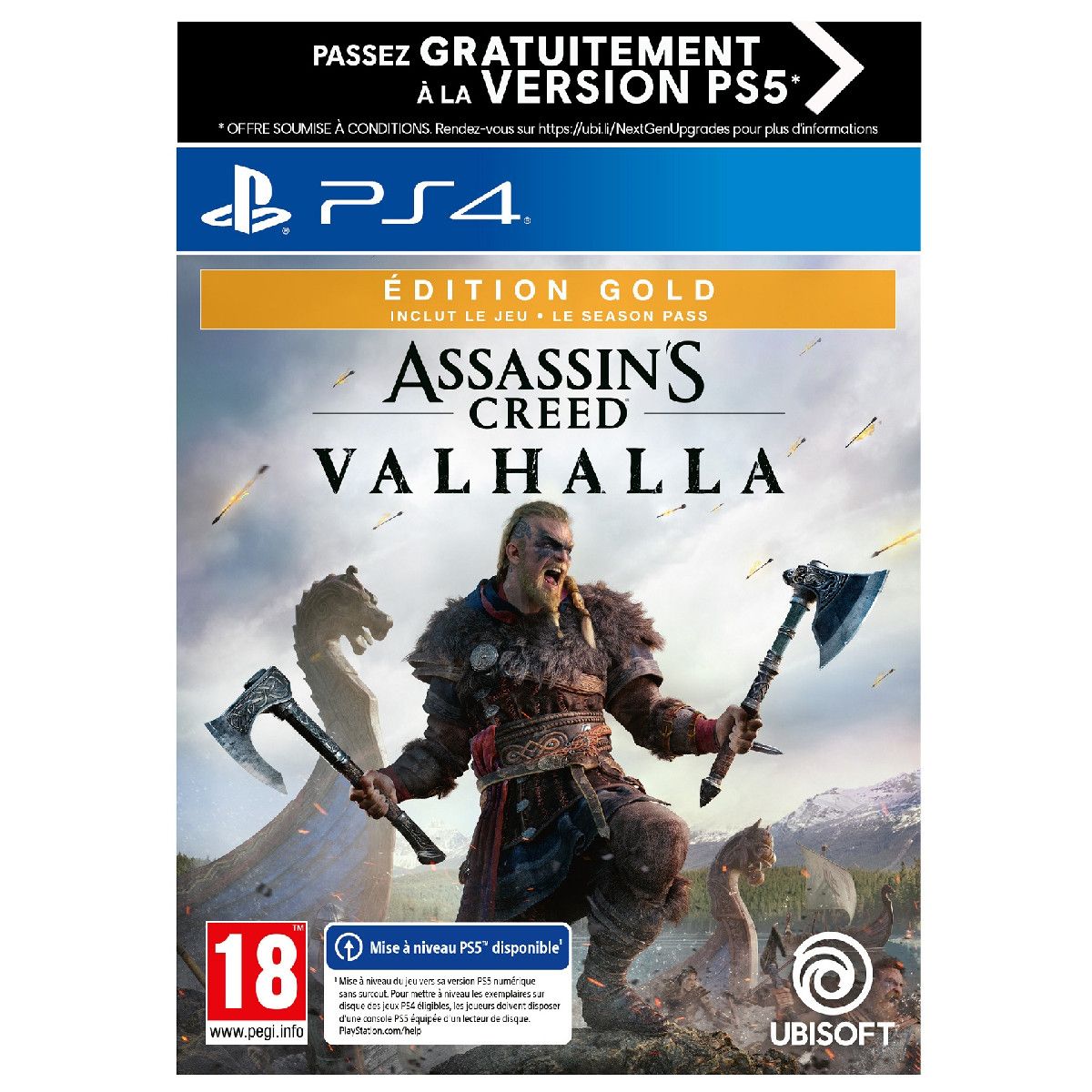 Assassin's Creed Valhalla Edition Gold PS4