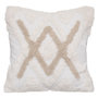 Voir la diapositive 1 : ATMOSPHERA Housse de coussin tufté 40x40 cm