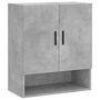 Voir la diapositive 2 : VIDAXL Armoire murale gris beton 60x31x70 cm bois d'ingenierie