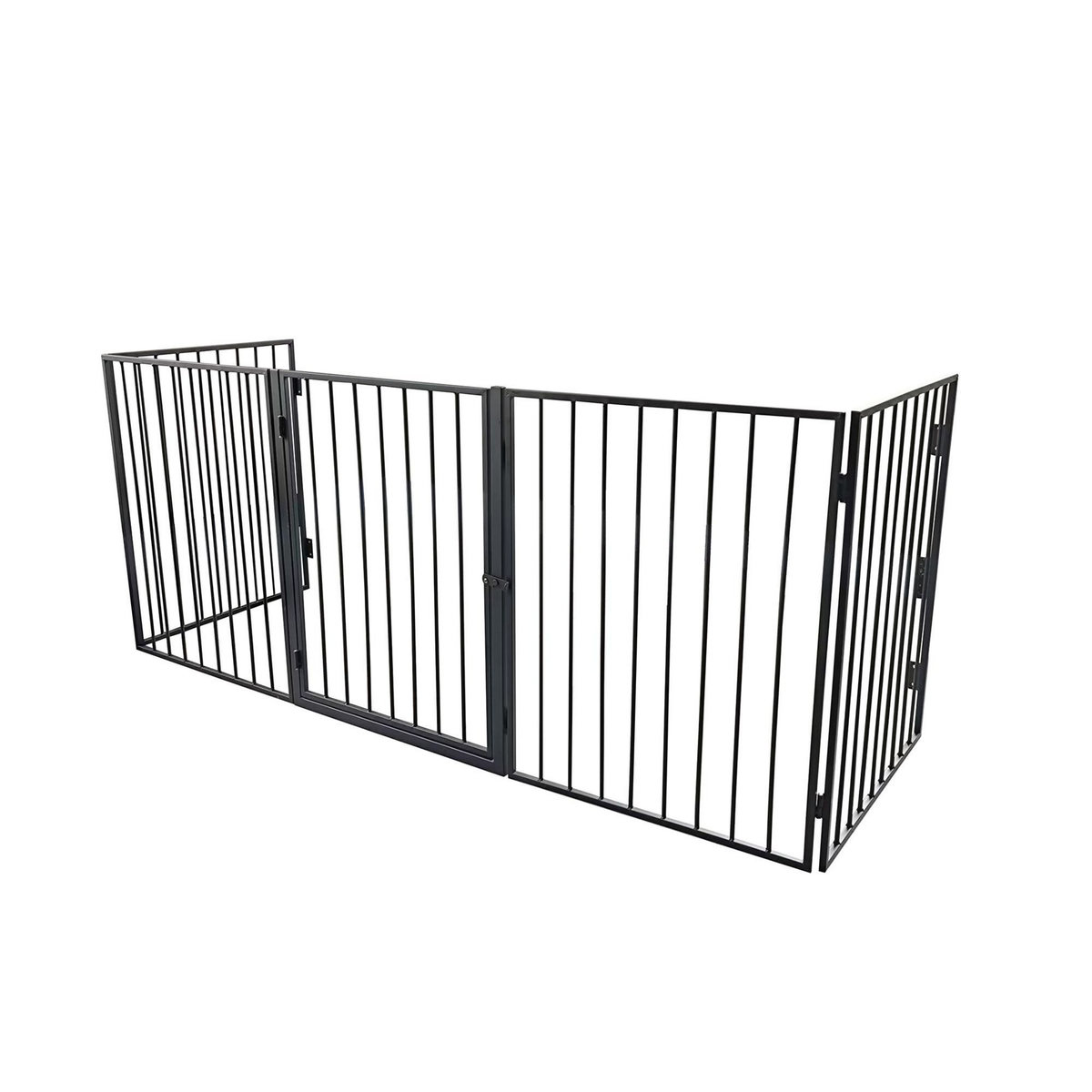 WERKAPRO Barrière de protection en métal WERKA PRO 5 panneaux  300cm