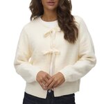 Vero Moda Gilet Ecru Femme Vero Moda Boom Structure. Coloris disponibles : Beige