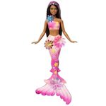 MATTEL Poupée Barbie Sirène Fleur Magique Mattel
