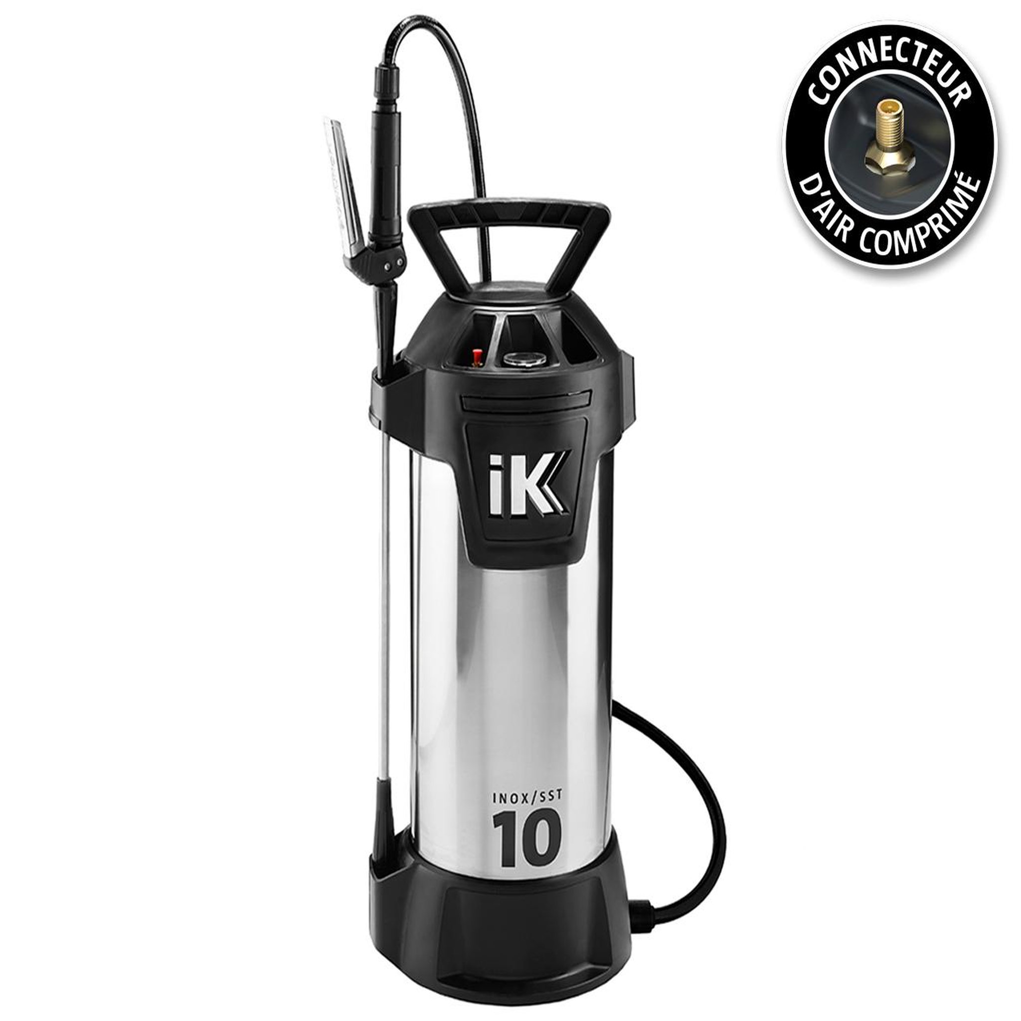 CENTRALE BRICO Pulvérisateur pression préalable IK INOX 10L