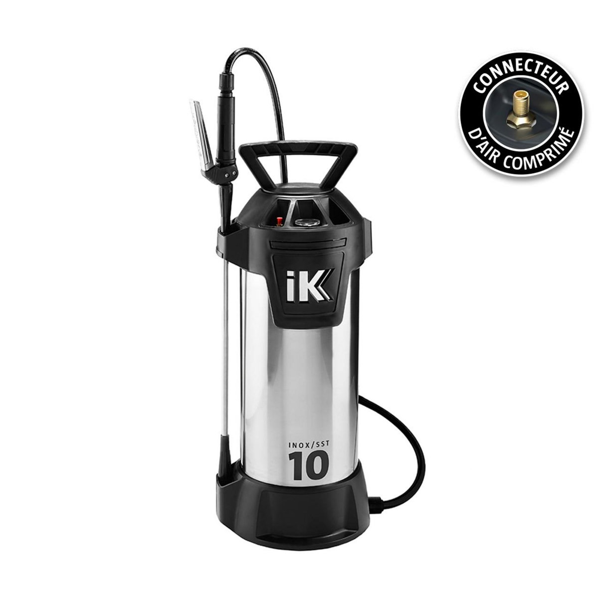 CENTRALE BRICO Pulvérisateur pression préalable IK INOX 10L
