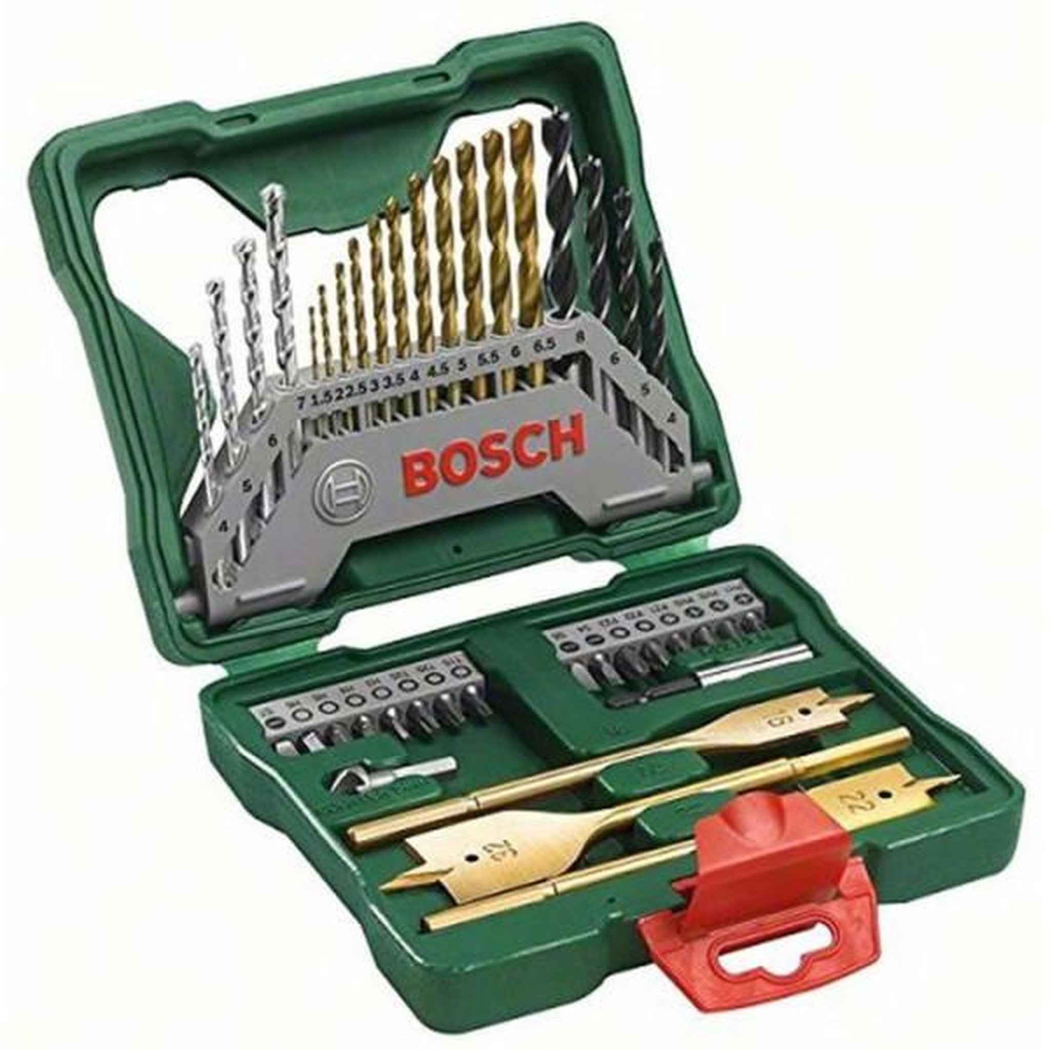 Voir la diapositive 2 : BOSCH Coffret d'outils - BOSCH - X-Line - 40 pieces - Titane - Accessoires de bricolage