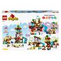 Voir la diapositive 8 : LEGO DUPLO 10993 -  La cabane dans l&rsquo;arbre 3-en-1, Jouet Éducatif pour Enfants Dès 3 Ans, Filles et Garçons, avec 4 Figurines Animaux, des Briques et Toboggan