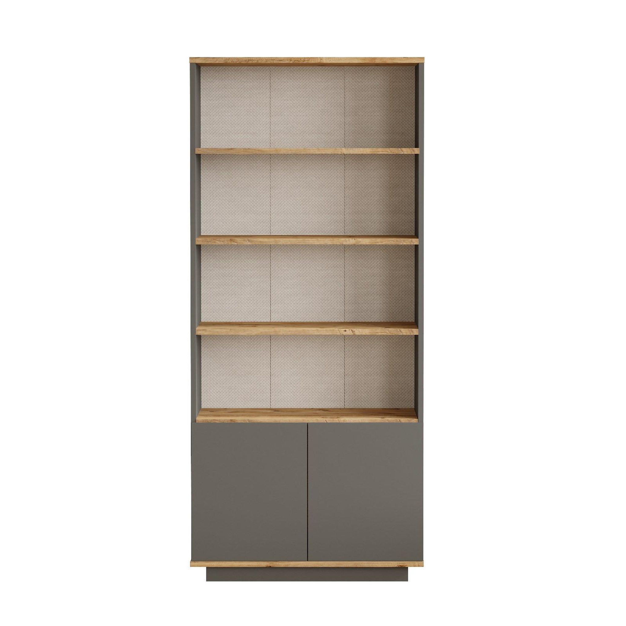 Habitat et Jardin Bibliothèque en bois  forlan  75 x 26,8 x 168,3 cm - pin atlantique