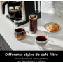 Voir la diapositive 5 : NINJA Cafetière filtre et capsules avec mousseur intégré CFN803EU