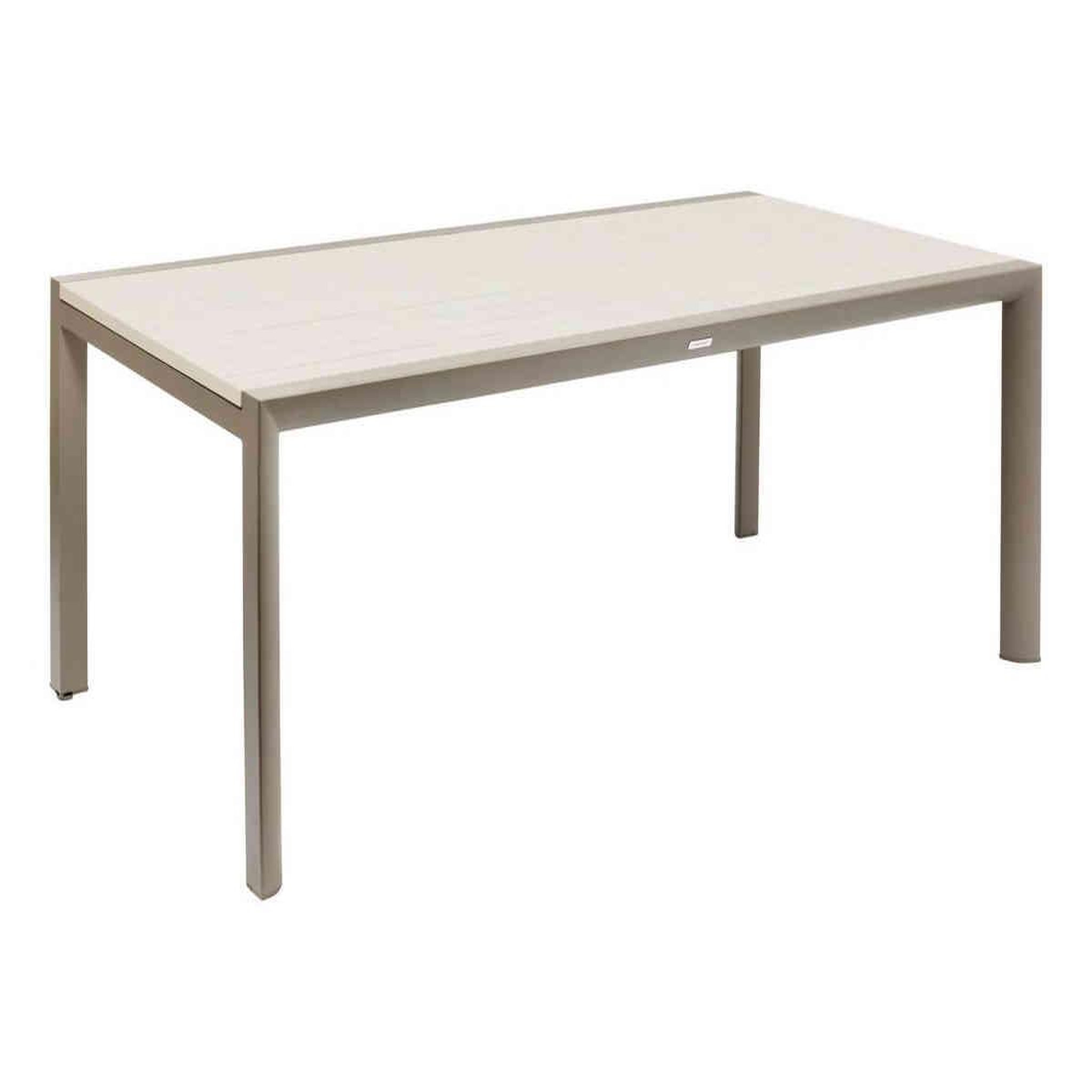 HESPERIDE Table de jardin rectangulaire extensible en aluminium Luzane 12 places - Hespéride