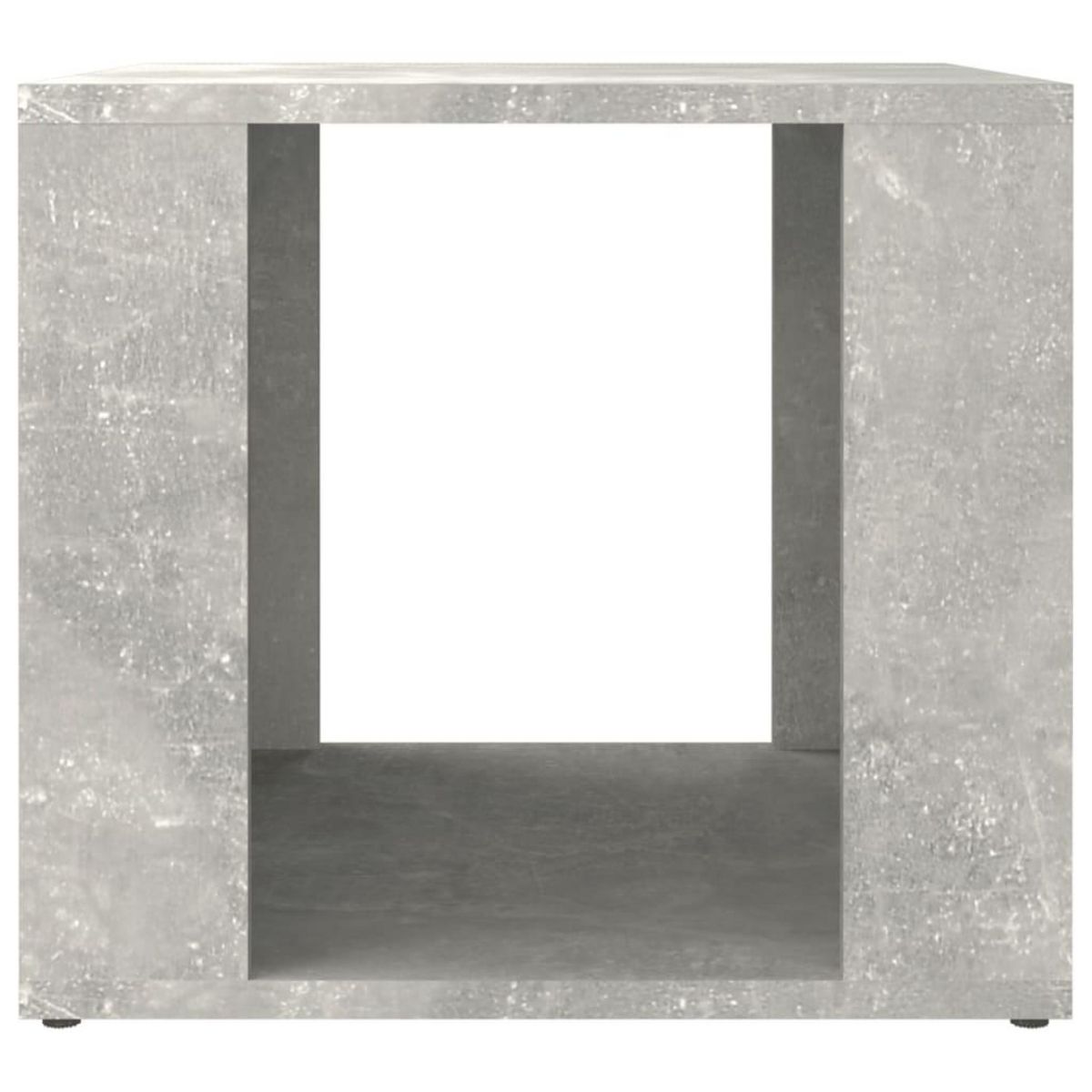 VIDAXL Table de chevet Gris beton 41x40x36 cm Bois d'ingenierie