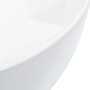 VIDAXL Lavabo 36x14 cm Ceramique Blanc