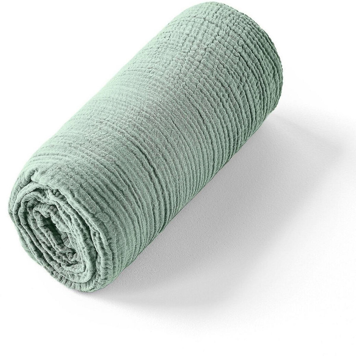 BATON ROUGE Drap housse 1000% gaze de coton