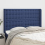 Voir la diapositive 1 : VIDAXL Tete de lit avec oreilles Bleu 147x16x118/128 cm Tissu