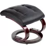tectake Fauteuil relax pied rond