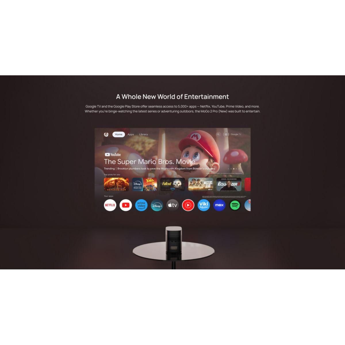 XGIMI Vidéoprojecteur portable MoGo 2 Pro Gen 2 - Google TV