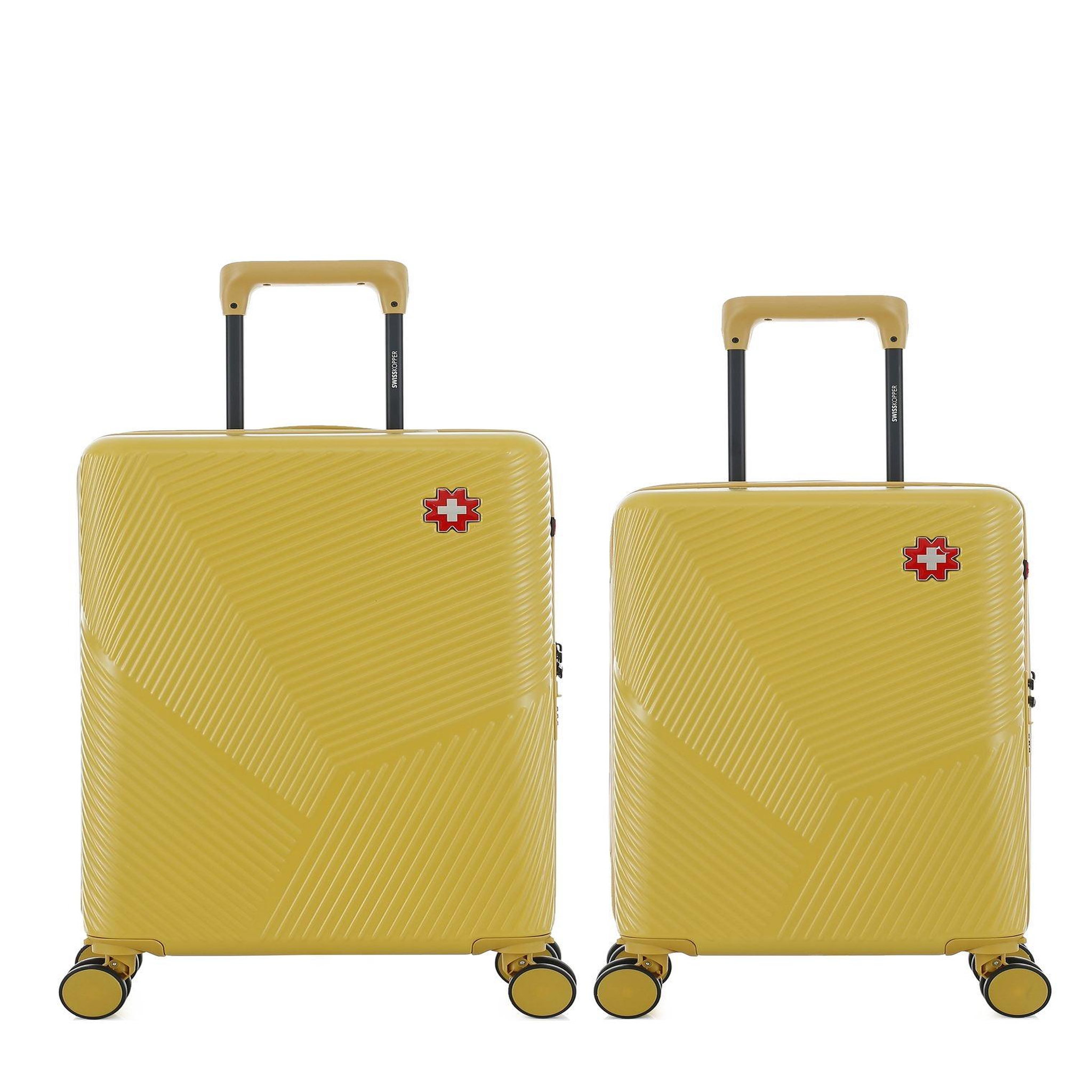 SWISS KOPPER Lot de 2 Valises Rigides Cabine et Cabine XS FRIBOURG