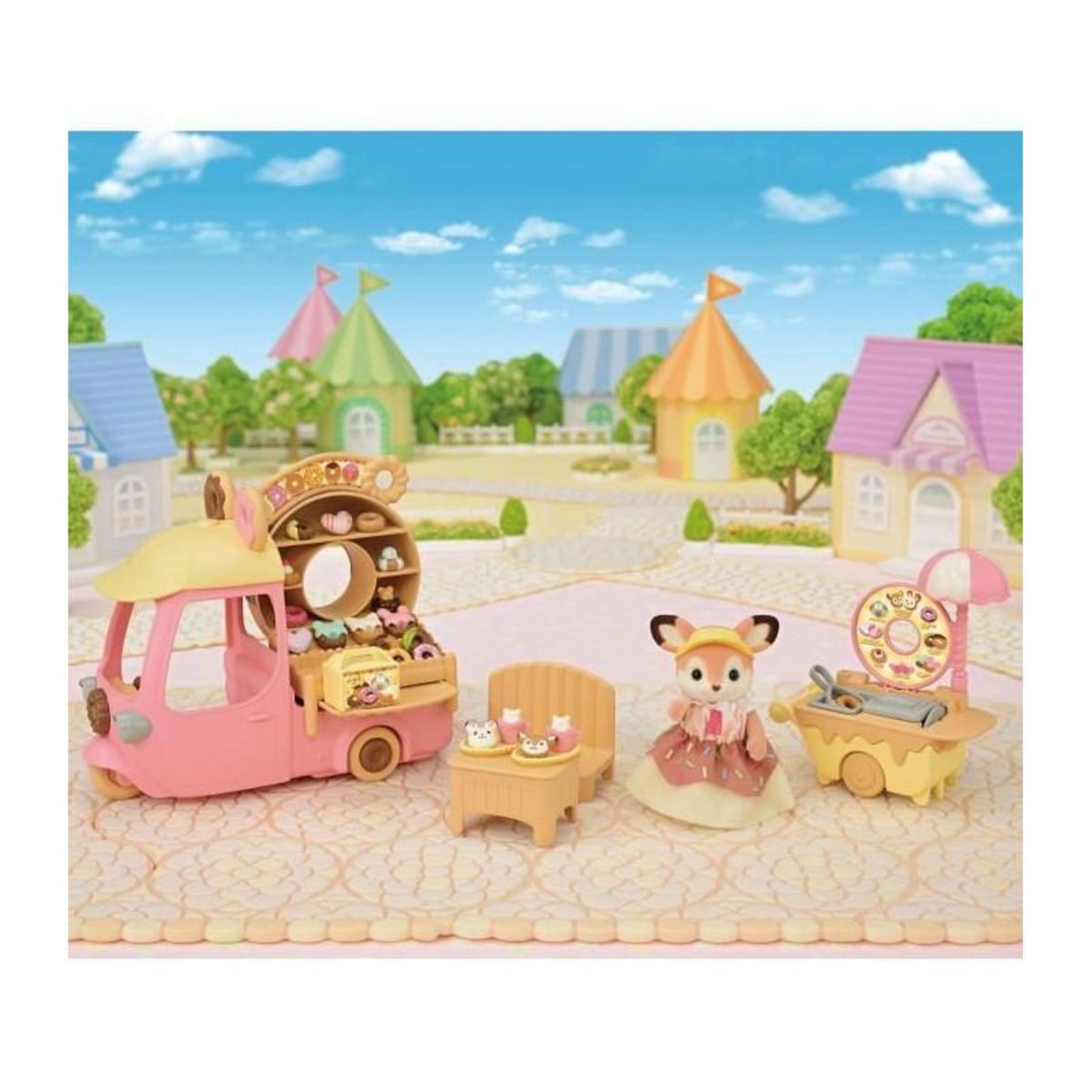 Sylvanian Families Le chariot de donuts - SYLVANIAN FAMILIES - 5808