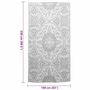Voir la diapositive 6 : VIDAXL Tapis d'exterieur ARAKIL Gris clair 160x230 cm PP