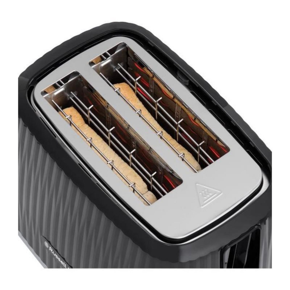 Russell Hobbs Grille-pain - RUSSELL HOBBS - EDEN - 800 W - 2 fentes - Noir