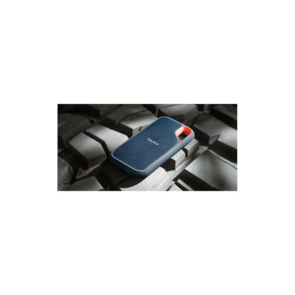 SANDISK Disque dur SSD portable Extreme 1To noir et rouge