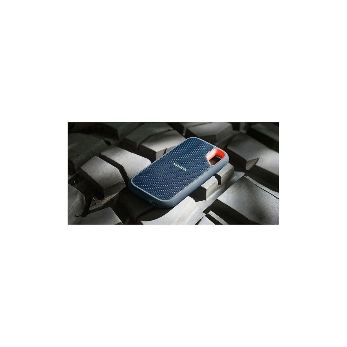 SANDISK Disque dur SSD portable Extreme 1To noir et rouge